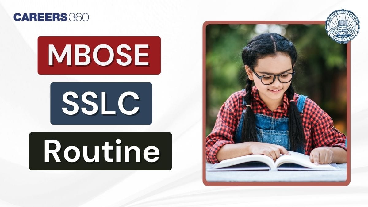 MBOSE SSLC Routine 2026 Out, Check Meghalaya Board Class 10 Exam Date PDF
